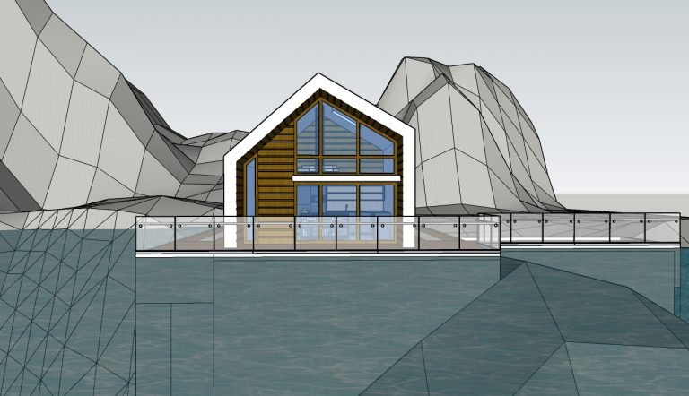 Modern House Design Sketchup Model Dheven