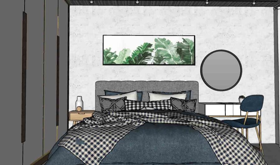 Bedroom Sketchup Model