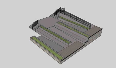 Street Section Sketchup Model