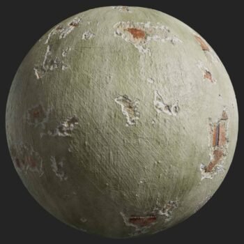 Painted Plaster 009 Pbr Texture