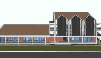 The School Sketchup Model