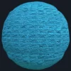 Blue hand knitted Pbr Texture
