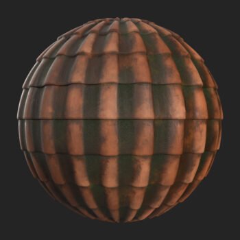 Roofing Tiles 008 pbr texture