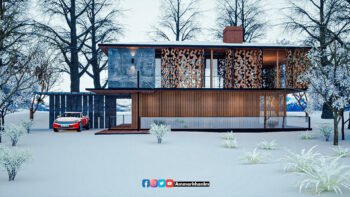 Modern Winter House
