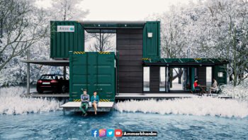 Modern Container House Twinmotion 2022