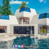 modern lake house Twinmotion 2022