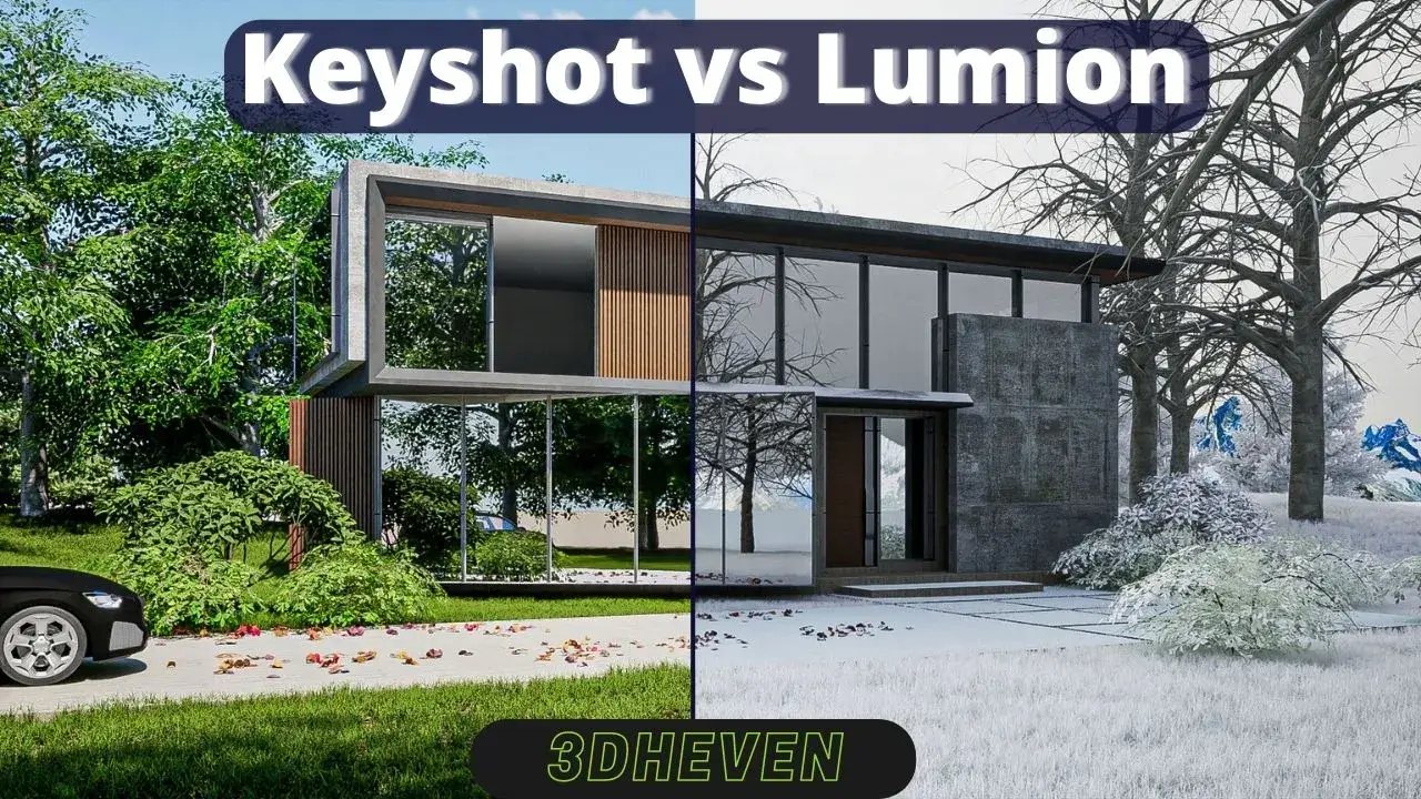Keyshot vs Lumion