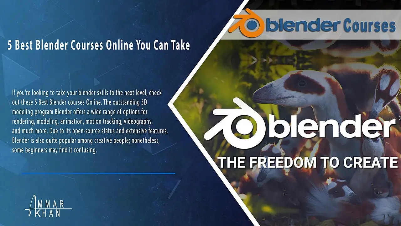 From Beginner to Pro: The 5 Best Blender Courses Online You Can Take