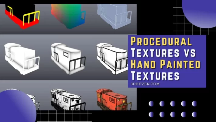 Procedural Textures vs Hand-Painted Textures: Advantages and Disadvantages